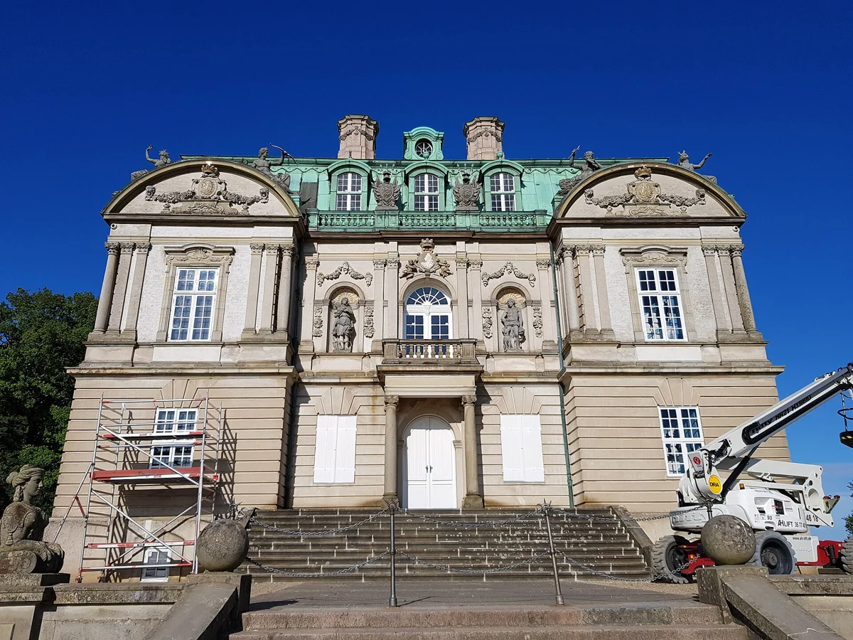 The Eremitage lodge in Jægersborg Deer Park, passed on a Helsingør city tour