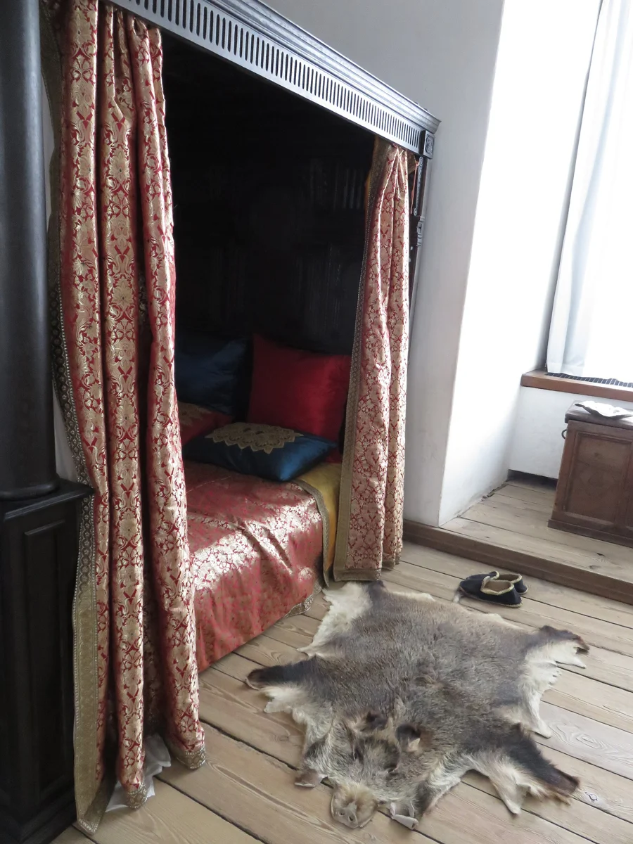 The King's Bedroom in the royal apartments, included in a Kronborg Castle ticket