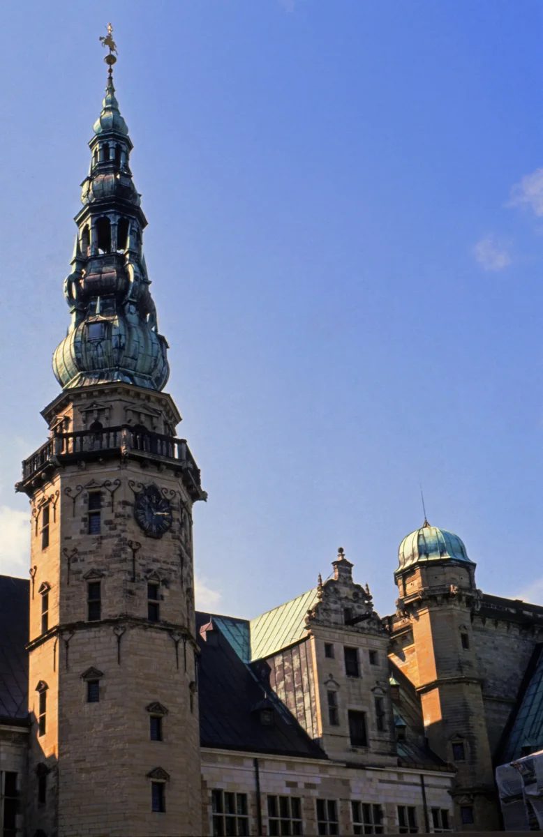 The chapel tower of Kronborg, the castle covered by a Kronborg Castle ticket