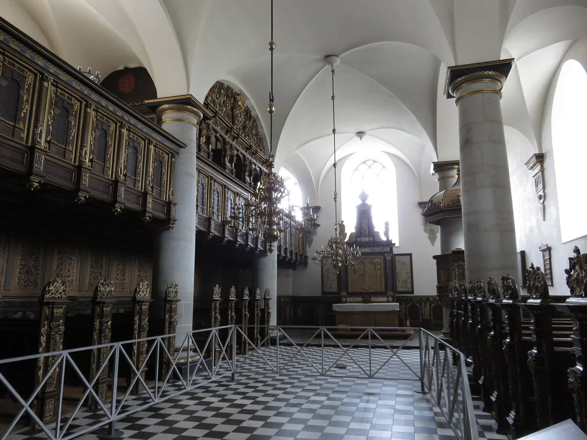 The chapel at Kronborg, one of the rooms that make Kronborg Castle worth visiting